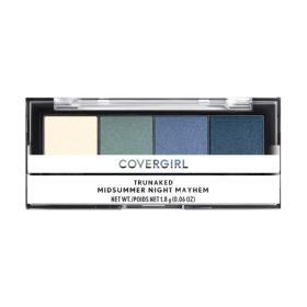 COVERGIRL TruNaked Quad Eyeshadow Palette, 765 Midsummer Night Mayhem, 0.06 oz, Eyeshadow Palette, Eyeshadow, Eyeshadow Makeup, Shimmer Eyeshadow