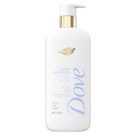 Dove Ultra Gentle Women's Liquid Body Wash Unscented 10 Essential Ingredients All Skin Type, 18.5 oz