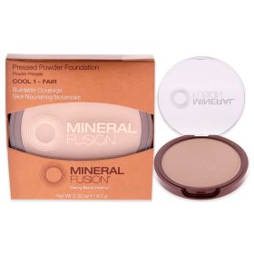 Pressed Powder Foundation - 01 Cool by Mineral Fusion for Women - 0.32 oz Foundation