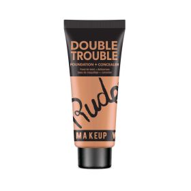 RUDE Double Trouble Foundation + Concealer (Color: Hazel 14)