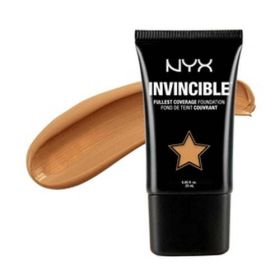 NYX Invincible Fullest Coverage Foundation (Color: Honey Beige)