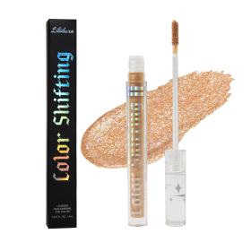 Liquid Glitter Eyeshadow High Pigmented Quick Drying Multi Dimensional Eye Looks (Color: LE0104)