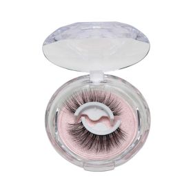 Reusable Self-Adhesive Eyelashes Natural Multiple reversible glue-free self-adhesive pairs of false eyelashes Dropshipping (Color: style-02)