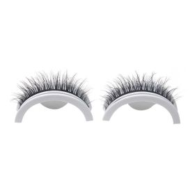 Reusable Self-Adhesive Eyelashes Natural Multiple reversible glue-free self-adhesive pairs of false eyelashes Dropshipping (Color: style-22)